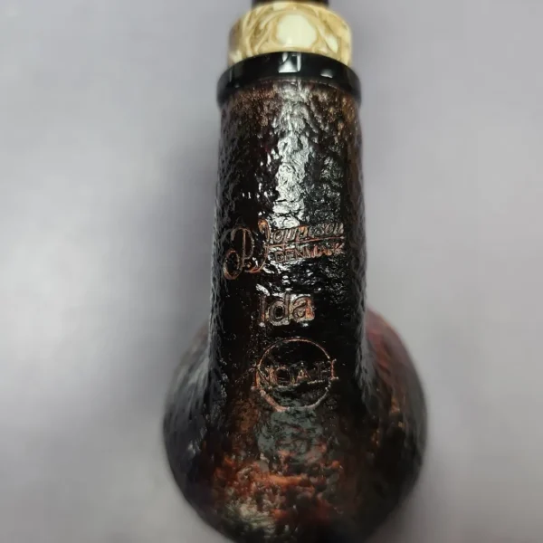 Peder Jeppesen Ida Noah Sandblasted Apple Estate Briar Pipe, Danish Estates - Image 3