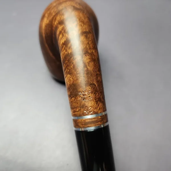 Chacom Complice 43 Smooth Bent Billiard Estate Briar Pipe, Unsmoked - Image 3