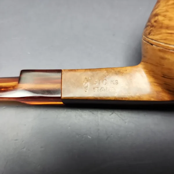 Savinelli Punto Oro Super 510 KS Smooth Bulldog Estate Briar Pipe, Italian Estates - Image 3