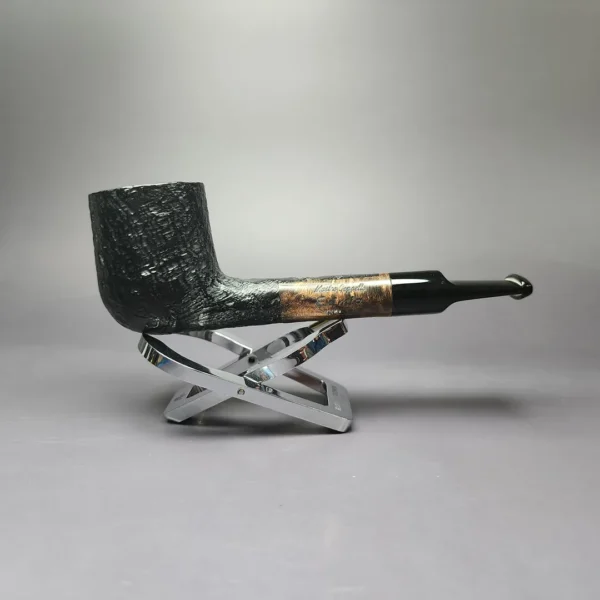 Mastro Geppetto Eximia Sandblasted Lovat Estate Briar Pipe, Italian Estates - Image 3