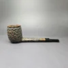 Thorburn Clark Special XL Rusticated Lumberman Estate Briar Pipe, English Estates - Image 3