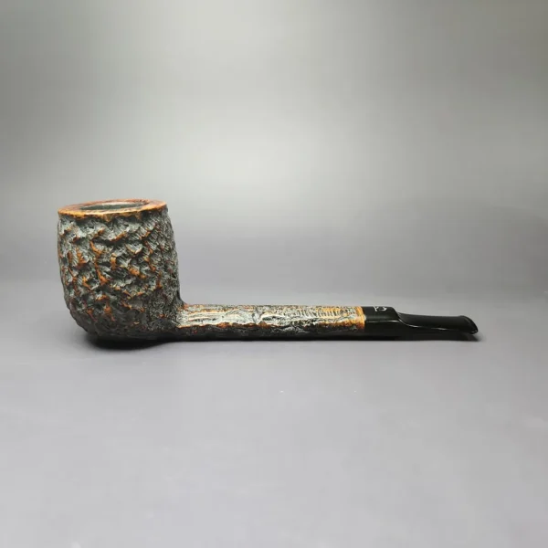 Thorburn Clark Special XL Rusticated Lumberman Estate Briar Pipe, English Estates - Image 3