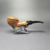 Brigham Canadian Era 3 Dot Sandblasted Bulldog Estate Briar Pipe, Canadian Estates - Image 3