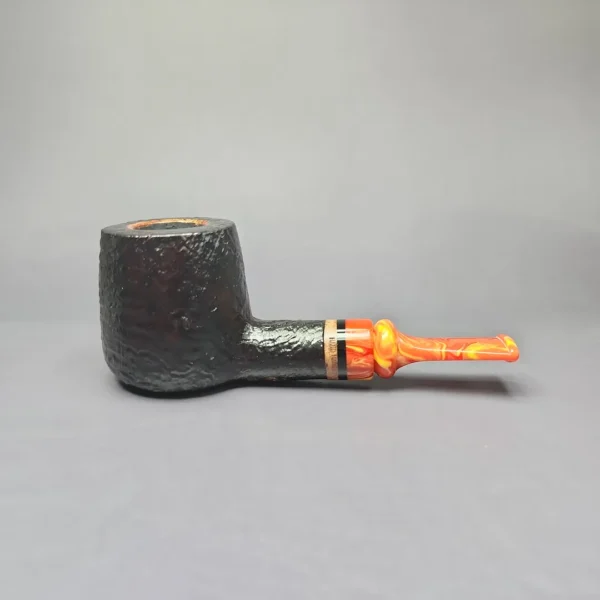 Peder Jeppesen Ida Easy Cut 3 Sandblasted Pot Estate Briar Pipe, Danish Estates - Image 3