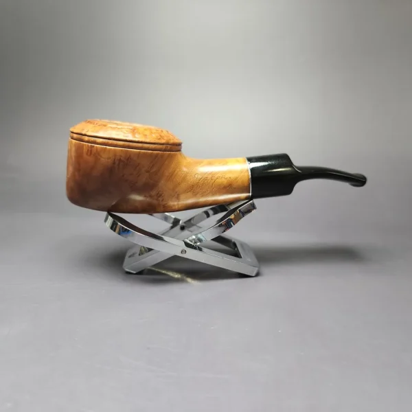 Yager Smooth Bullcap Rhodesian Estate Briar Pipe, Other Estates - Image 3