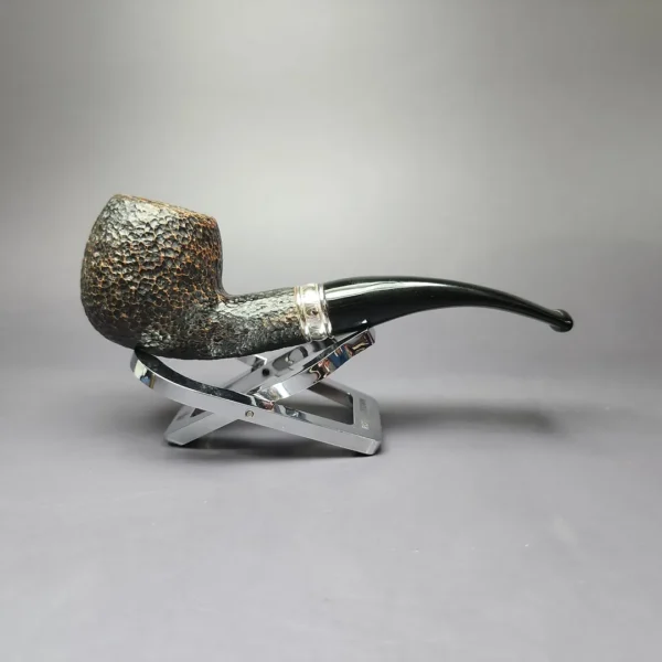 Savinelli Trevi 626 Rusticated Apple Estate Briar Pipe, Italian Estates, 6mm - Image 3