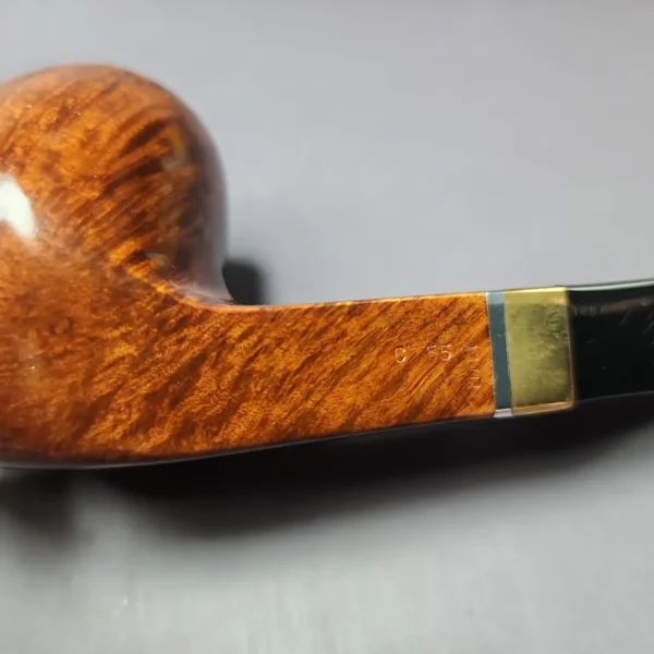 Aldo Velani Ultima Smooth Diamond Shank Billiard Estate Briar Pipe, Italian Estates - Image 3