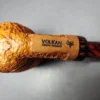 Volkan Phoenix Grade Sandblasted Brandy w/ Cumberland Estate Briar Pipe, Unsmoked - Image 3