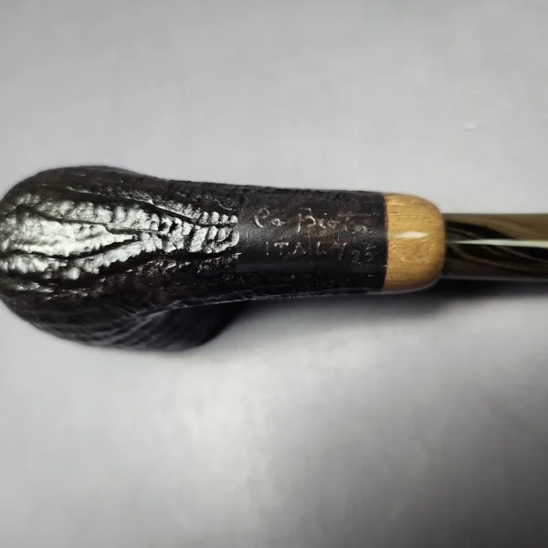 la Biota "Economica" Rusticated Dublin Handmade Briar Pipe, New - Image 3