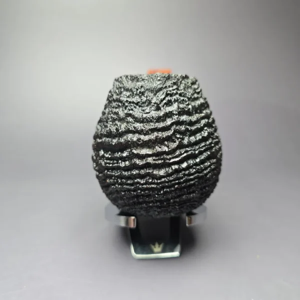 JT Cooke 2004 Magnum Sandblasted Brandy Estate Briar Pipe, American Estates - Image 3