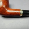 Vauen 3211 Smooth Billiard w/ Brass Estate Briar Pipe, Unsmoked, 9mm - Image 3