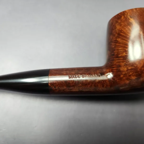 James Upshall Tilshead Group 5 Smooth Billiard Estate Briar Pipe, Unsmoked - Image 3