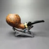 Nording Nose Warmer Smooth Apple w/ Tagua Nut Estate Briar Pipe, Unsmoked - Image 3