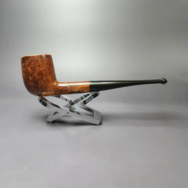 Astleys Long Smooth Billiard Estate Briar Pipe, English Estates - Image 3