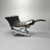 Benner (Bent Nielsen) Rusticated Dublin Estate Briar Pipe, Danish Estates - Image 3