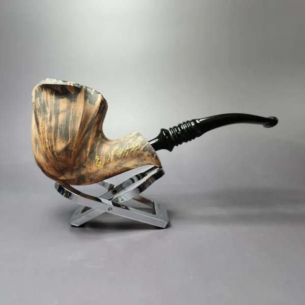 Nording Signature Matte Smooth Freehand Estate Briar Pipe, Unsmoked - Image 3