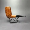 Algerian Briar France Smooth Stack Billiard Estate Briar Pipe, French Estates - Image 3