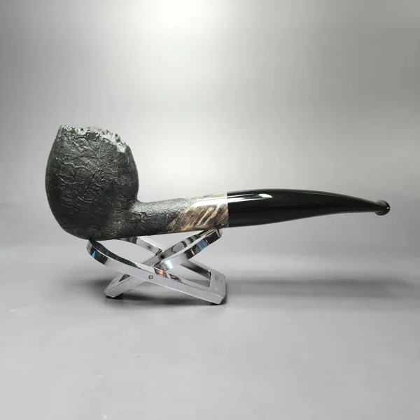 Peter Toth XL Black-blast Hawkbill Handmade Briar Pipe, New - Image 3