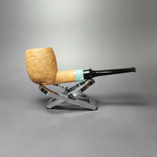 Pipe Tristan Sandblasted Apple w/ Durat Briar Pipe, New - Image 4
