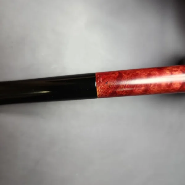W.O. Larsen (c. 1960s) Copenhagen De Luxe XL Smooth Stack Billiard Estate Briar Pipe, Danish Estates - Image 4