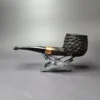 4th Generation (by Ascorti) Forza Grappa 1931 Rusticated Pot Estate Briar Pipe, Unsmoked - Image 4