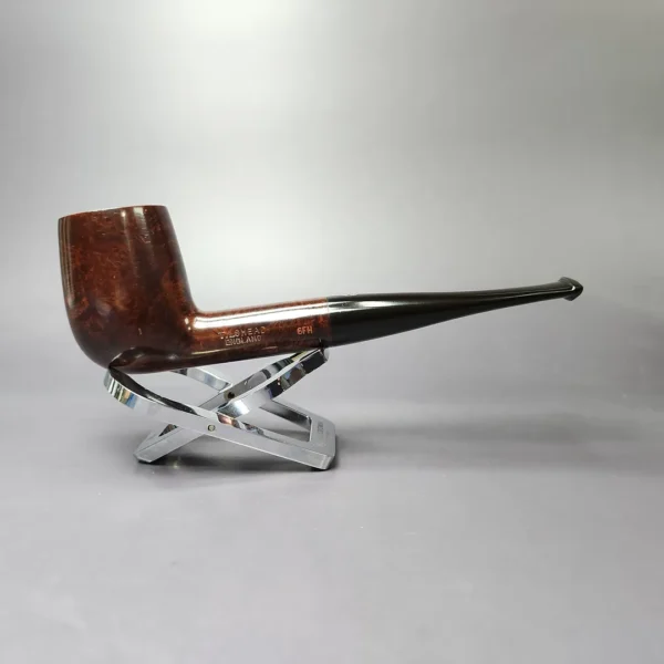 James Upshall Tilshead Group 6 Smooth Large Billiard Estate Briar Pipe, Unsmoked - Image 4