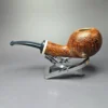 Robertson Pipes Contrast Sandblasted Tomato w/ Ivorite Handmade Briar Pipe, New - Image 4