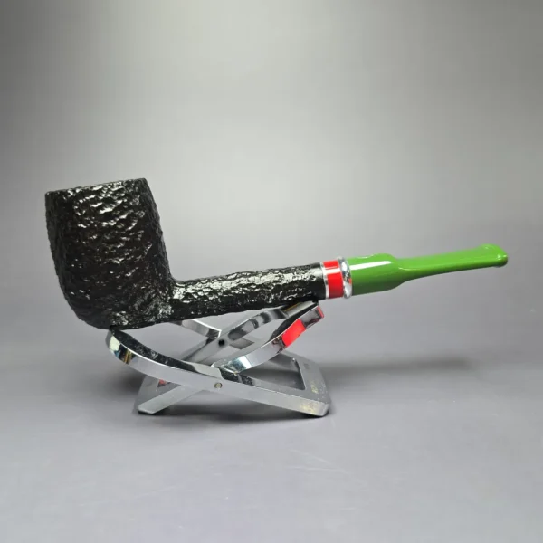 Savinelli 2025 Saint Nicholas 701 KS Rusticated Lovat Briar Pipe, 6mm, New - Image 4