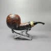 Peder Jeppesen Ida Noah Sandblasted Apple Estate Briar Pipe, Danish Estates - Image 4