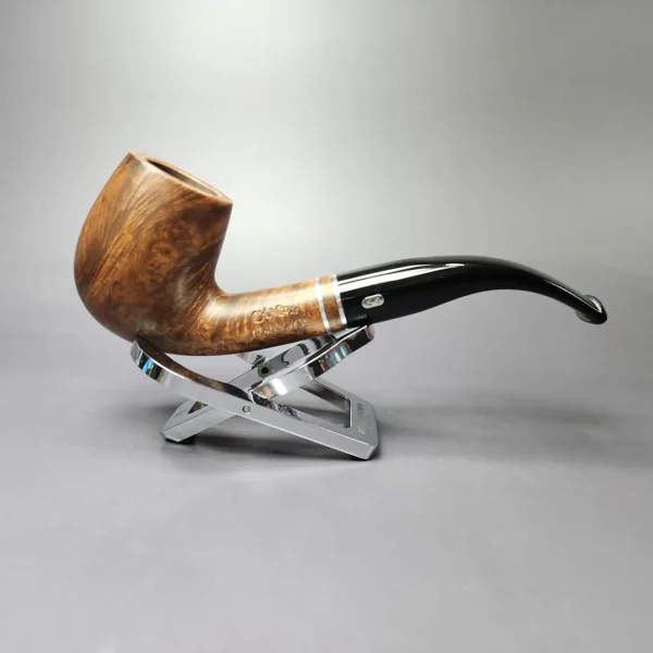 Chacom Complice 43 Smooth Bent Billiard Estate Briar Pipe, Unsmoked - Image 4