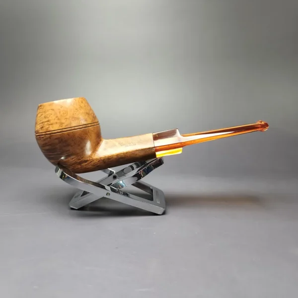 Savinelli Punto Oro Super 510 KS Smooth Bulldog Estate Briar Pipe, Italian Estates - Image 4