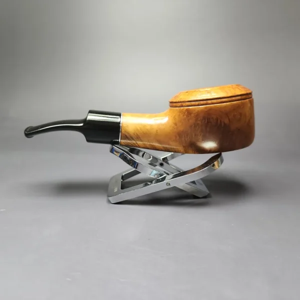 Yager Smooth Bullcap Rhodesian Estate Briar Pipe, Other Estates - Image 4