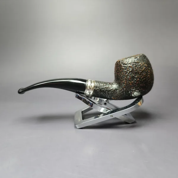 Savinelli Trevi 626 Rusticated Apple Estate Briar Pipe, Italian Estates, 6mm - Image 4