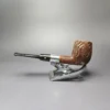 Dr Grabow Viscount Rusticated Billiard Estate Briar Pipe, American Estates - Image 4