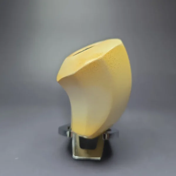 IMP Magnum Smooth Freehand w/ Silver Estate Block Meerschaum Pipe - Image 4