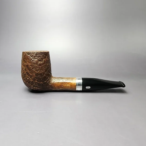 Chacom Maigret 1201 Sandblasted Large Billiard Estate Briar Pipe, Unsmoked - Image 4