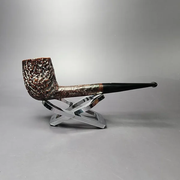 Dunhill 1967 Shell Briar 36 Sandblasted Billiard Estate Briar Pipe, English Estates - Image 4