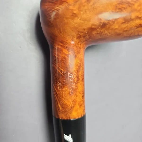 Willmer Extra Grain AB Smooth Freehand Billiard Estate Briar Pipe, English Estates - Image 4