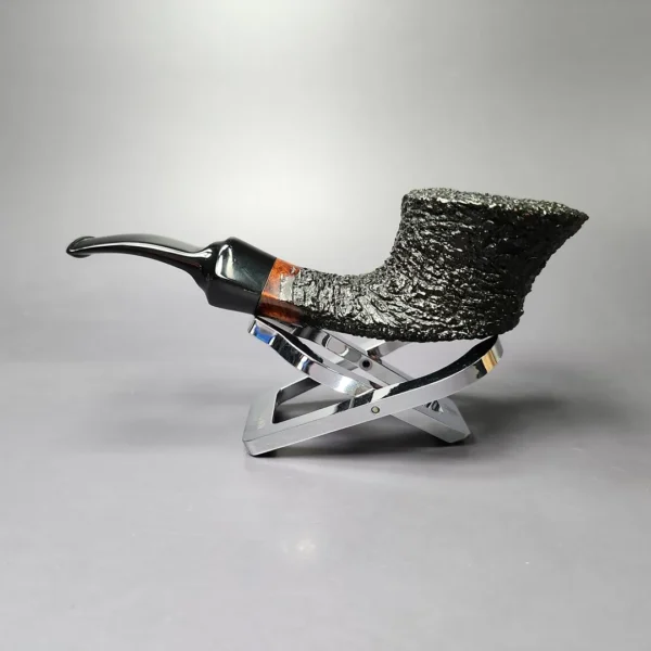 Benner (Bent Nielsen) Rusticated Dublin Estate Briar Pipe, Danish Estates - Image 4