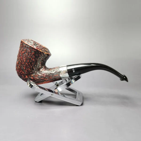 Peterson Donegal Rocky B10 Rusticated Calabash Estate Briar Pipe, Irish Estates - Image 4