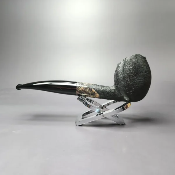 Peter Toth XL Black-blast Hawkbill Handmade Briar Pipe, New - Image 4