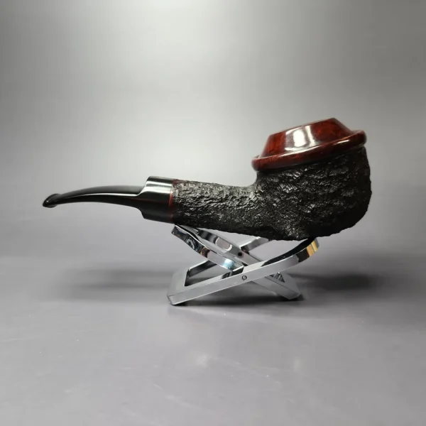James Upshall Limited Edition Countryman Rhodesian Estate Briar Pipe, Unsmoked - Image 4