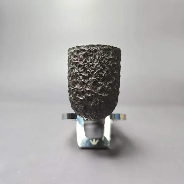 James Upshall Bark Group 5 Rusticated Dublin Estate Briar Pipe, Unsmoked - Image 5