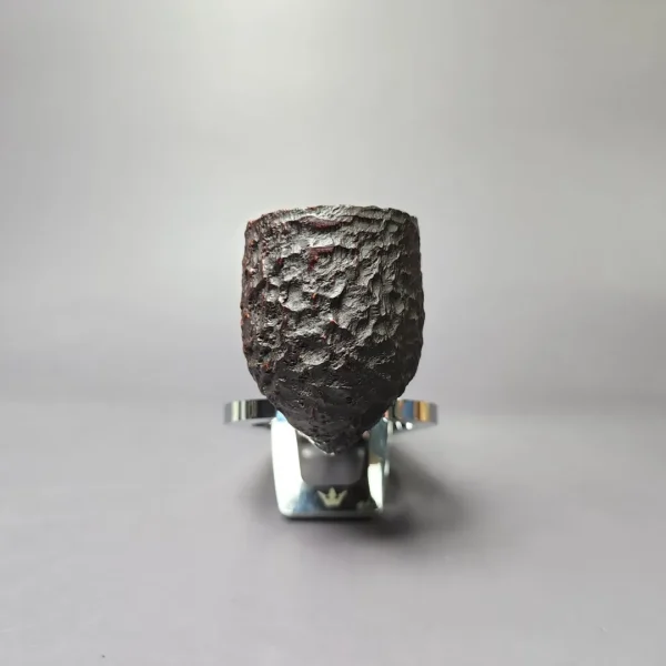 James Upshall Bark Group 6 Rusticated Diamond Shank Estate Briar Pipe, Unsmoked - Image 5
