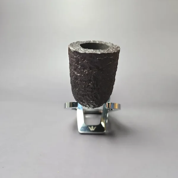 James Upshall Bark Group 6 Rusticated Dublin Estate Briar Pipe, Unsmoked - Image 5