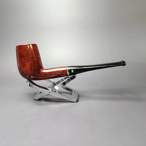 Georg Jensen Rubin 05 Smooth Billiard w/ Silver Estate Briar Pipe, Unsmoked - Image 5