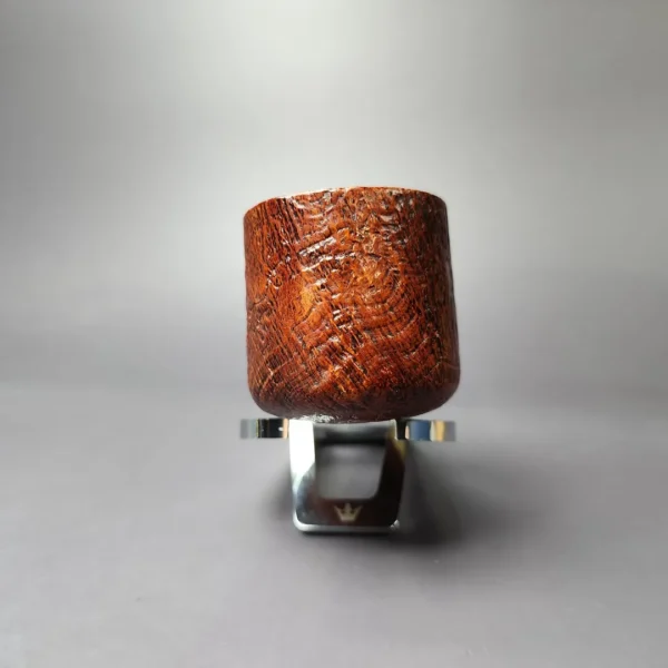 4th Generation (by Ascorti) Forza Nebbiolo 1957 Sandblasted Pot Estate Briar Pipe, Unsmoked - Image 5