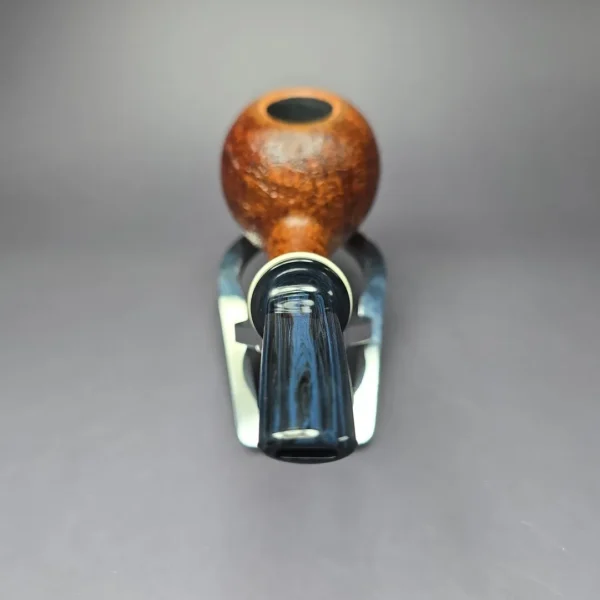 Robertson Pipes Contrast Sandblasted Tomato w/ Ivorite Handmade Briar Pipe, New - Image 5