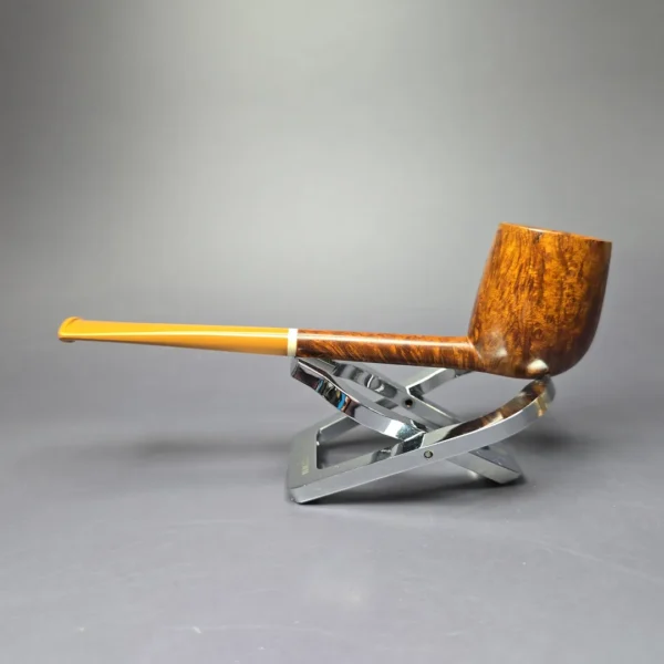 Scottie Piersel Smooth Pencil Shank Billiard w/ Juma Estate Briar Pipe, Unsmoked - Image 6