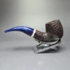 Savinelli Saint Nicholas 2023 616 Bent Billiard Estate Briar Pipe, 6mm, Unsmoked - Image 5